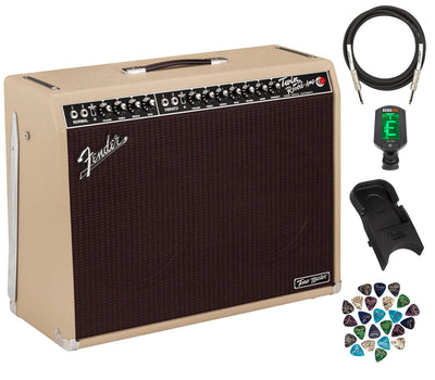 Fender Tone Master Twin Reverb 2x12-Inch Guitar Combo Amplifier w/ Guitar Cradle