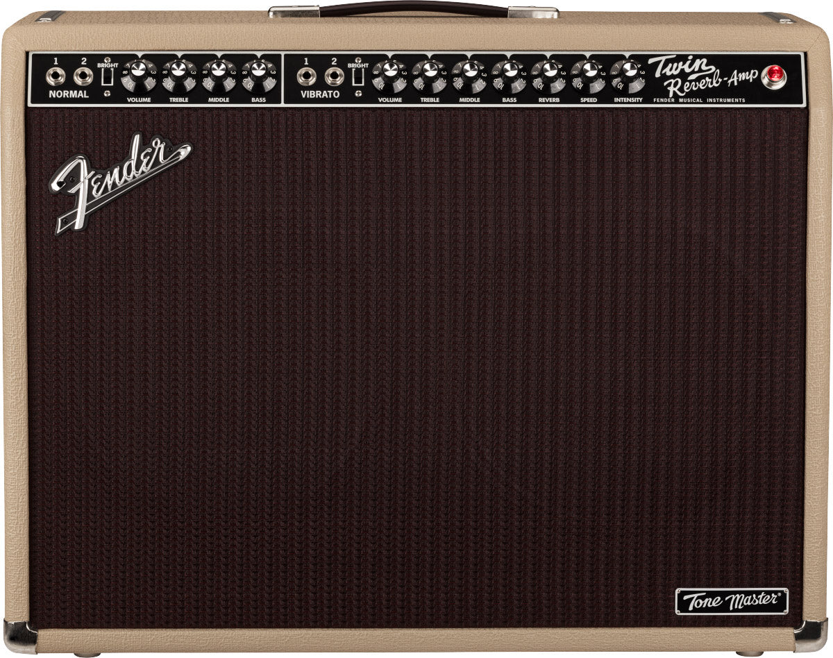 Fender Tone Master Twin Reverb 2x12-Inch Guitar Combo Amplifier w/ Guitar Cradle