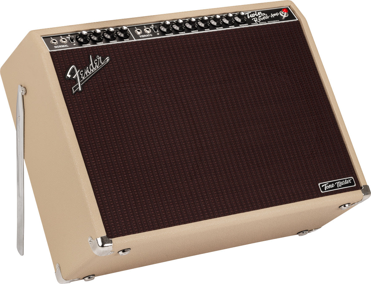 Fender Tone Master Twin Reverb 2x12-Inch Guitar Combo Amplifier w/ Guitar Cradle