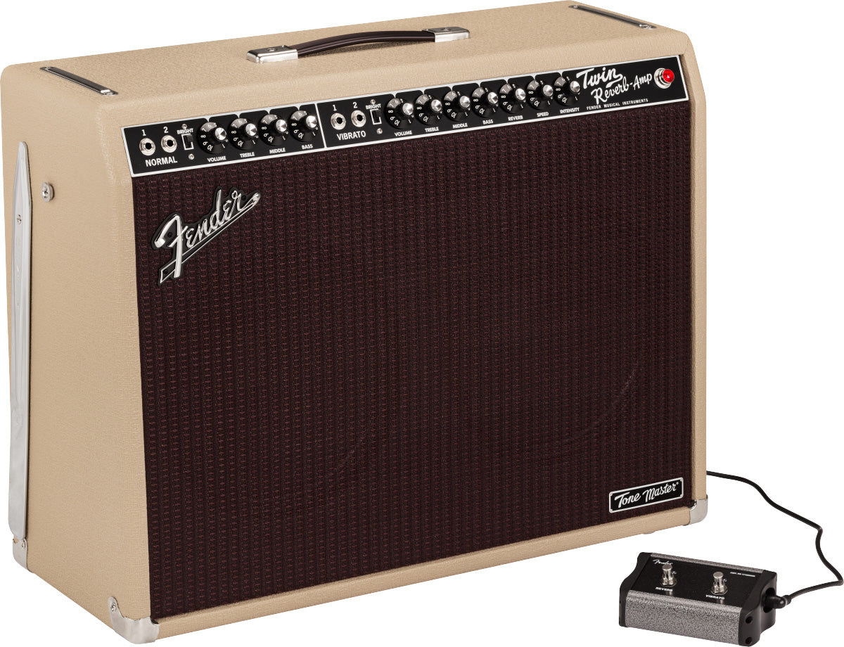 Fender Tone Master Twin Reverb 2x12-Inch Guitar Combo Amplifier w/ Guitar Cradle