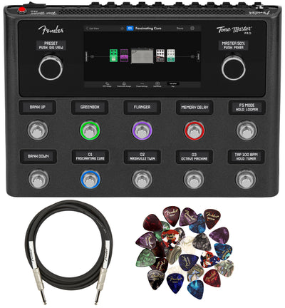 Fender Tone Master Pro Multi-Effect Guitar Processor w/ Instrument Cable