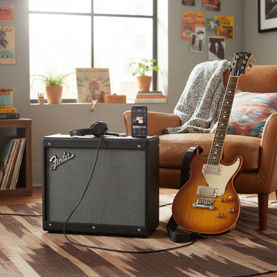 Fender Mustang GTX50 Guitar Combo Amplifier w/ Instrument Cable