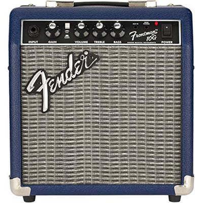 Fender Frontman 10G Guitar Combo Amplifier - Midnight Blue w/ Instrument Cable