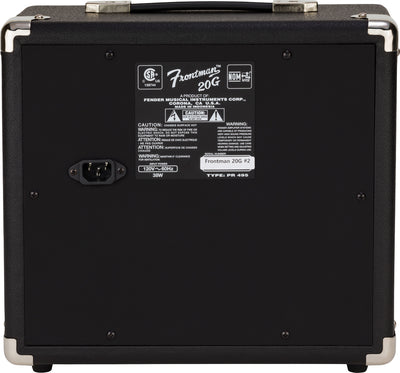 Fender Frontman 20G Guitar Combo Amplifier - Black