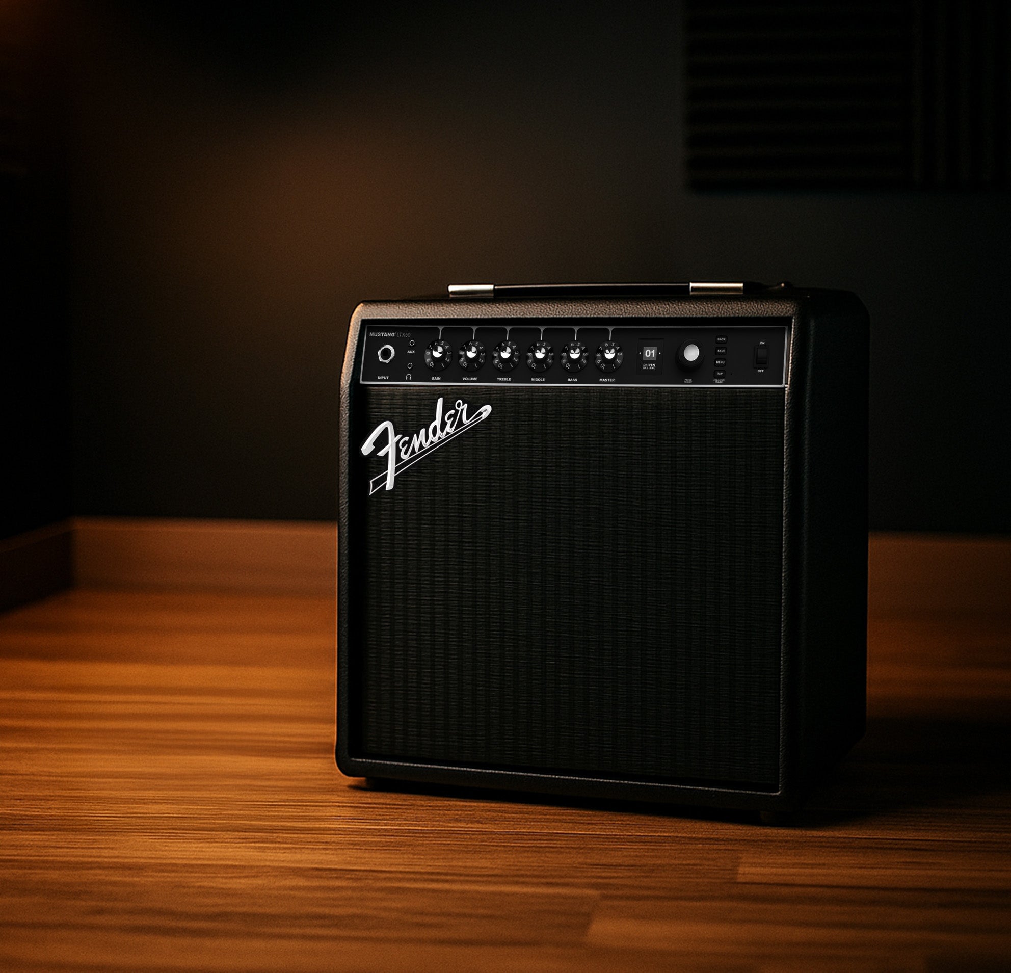 Fender Mustang LTX100 Guitar Combo Amplifier - Black