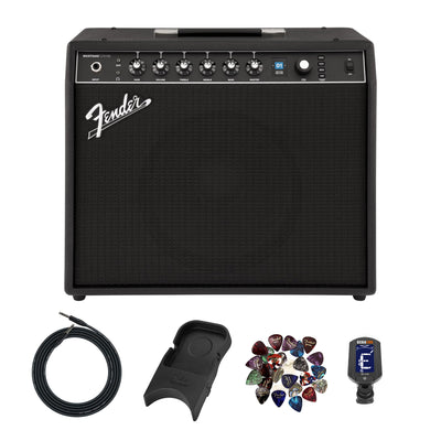 Fender Mustang LTX100 Guitar Combo Amplifier - Black w/ Amperstand Cradle