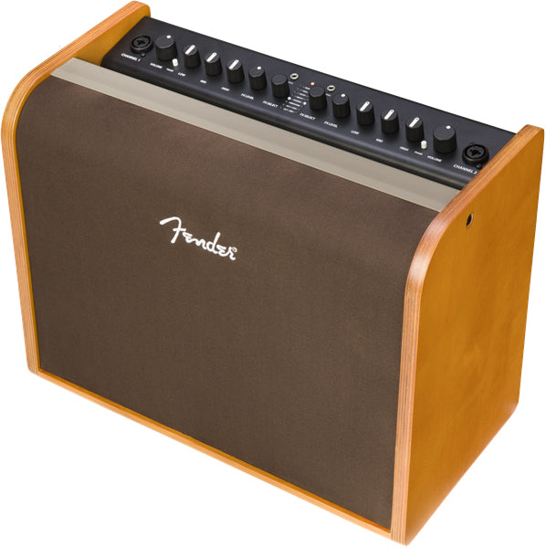 Fender Acoustic 100 Acoustic Guitar Amplifier - Natural Blonde w/ Fender Amperstand Guitar Cradle