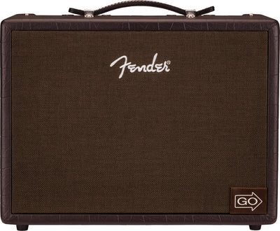 Fender Acoustic Junior Go Rechargeable Battery Acoustic Guitar Combo Amplifier w/ Instrument Cable