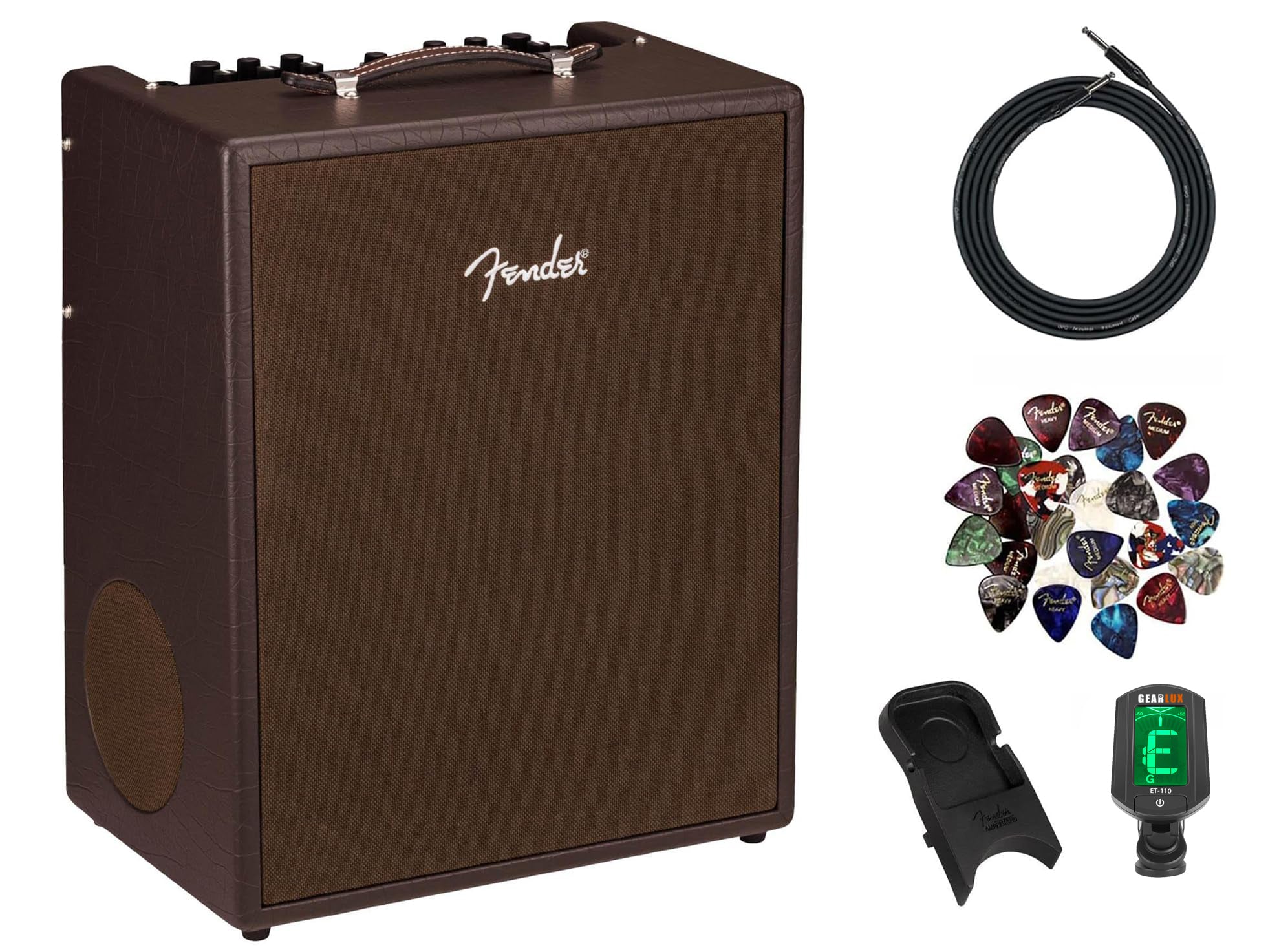 Fender Acoustic SFX II Acoustic Guitar Combo Amplifier w/ Fender Amperstand Guitar Cradle