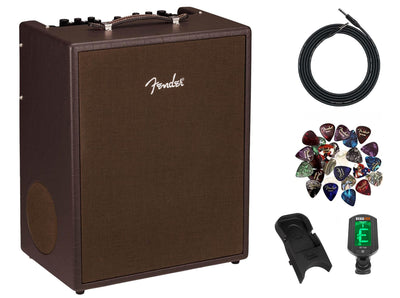 Fender Acoustic SFX II Acoustic Guitar Combo Amplifier w/ Fender Amperstand Guitar Cradle