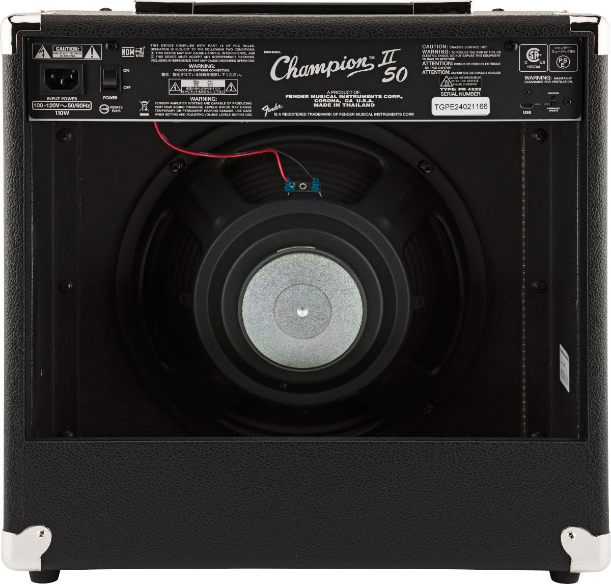 Fender Champion II 50-Watt Guitar Combo Amplifier