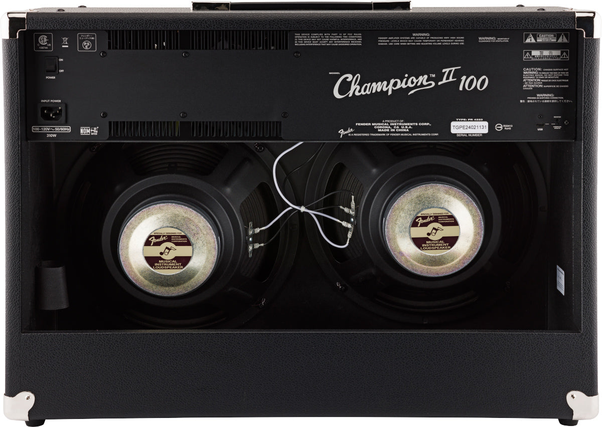 Fender Champion II 100-Watt Guitar Combo Amplifier