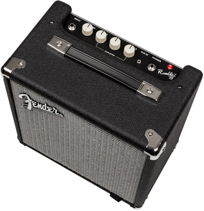 Fender Rumble 15 Bass Guitar Combo Amplifier w/ Instrument Cable