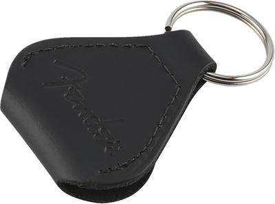 Fender Leather Pick Holder Keychain w/ Picks