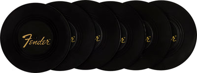 Fender Sunburst Turntable Coaster Set w/ Picks
