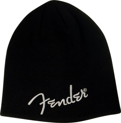 Fender Logo Beanie Cap - Black w/ Picks