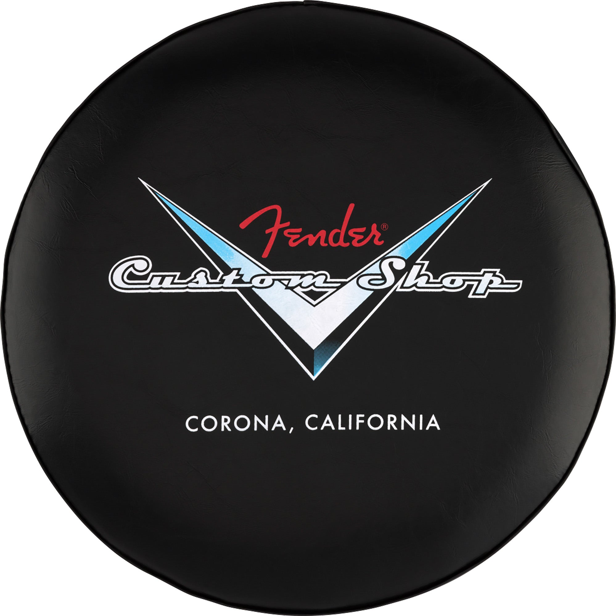 Fender 30-Inch Custom Shop Chevron Logo Barstool w/ Picks