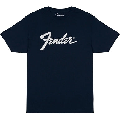 Fender Perrine Logo T-Shirt, Midnight Blue - Small