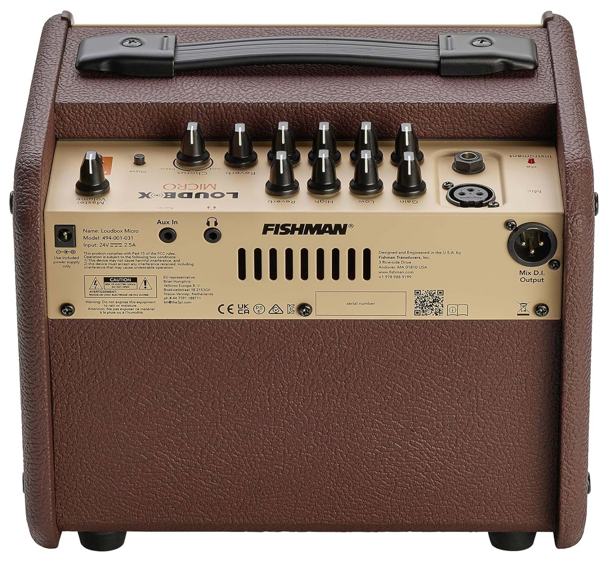 Fishman Loudbox Micro 40-Watt Acoustic Combo Amplifier w/ Picks