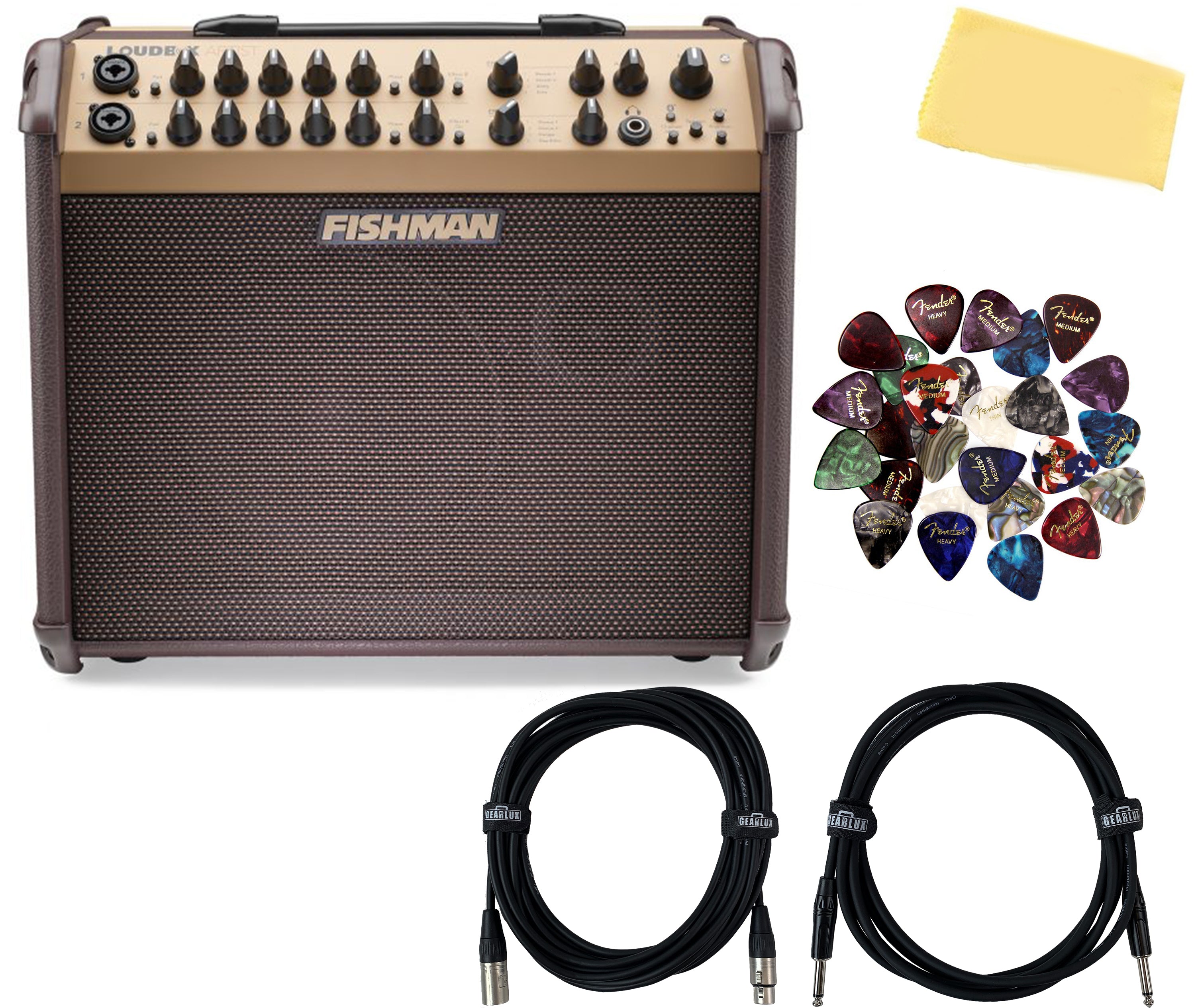 Fishman Loudbox Artist Acoustic Guitar Combo Amplifier w/ Picks