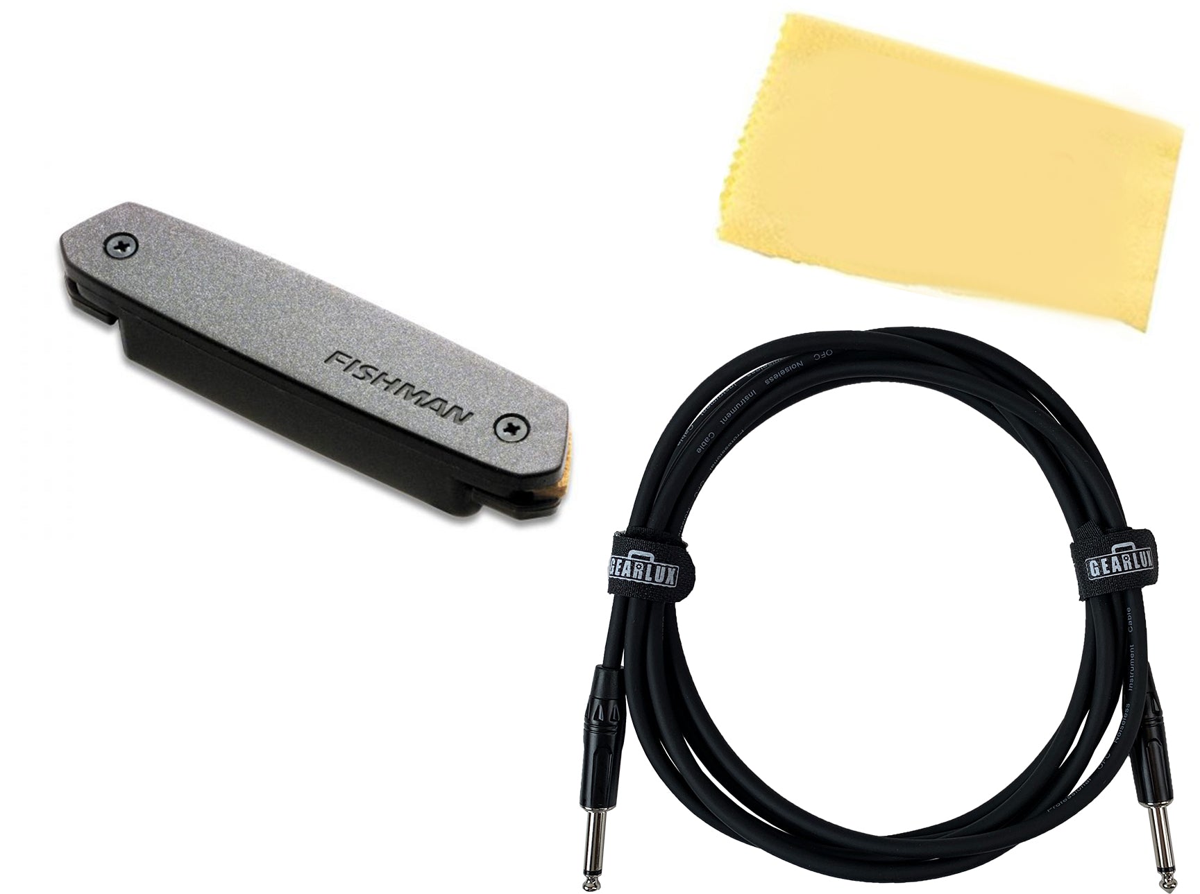 Fishman PRO-NEO-D01 Neo-D Single Coil Magnetic Soundhole Pickup w/ Instrument Cable
