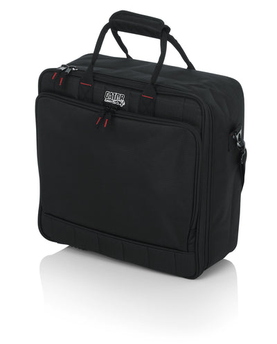 Gator Updated Padded Nylon MIXERBAG-1515 Equipment Bag 15" X 15" X 5.5" w/ Instrument Cable