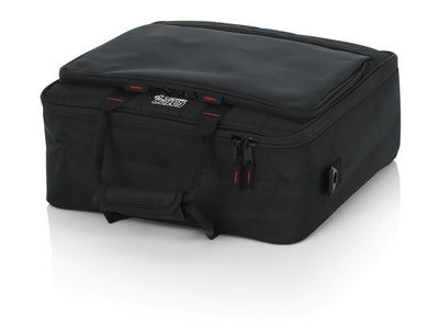 Gator Updated Padded Nylon MIXERBAG-1515 Equipment Bag 15" X 15" X 5.5" w/ Instrument Cable