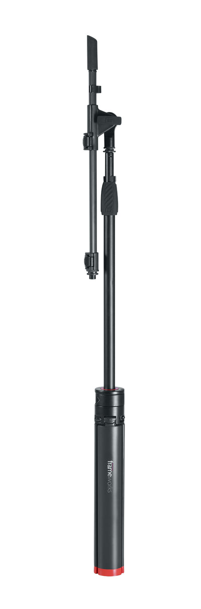 Gator Frameworks GFW-ID-MIC Adjustable Tripod Telescoping Boom Microphone w/ XLR Cable