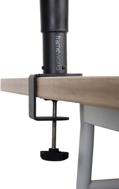 Gator Frameworks Clamp-On Studio Adjustable Height Monitor Stand