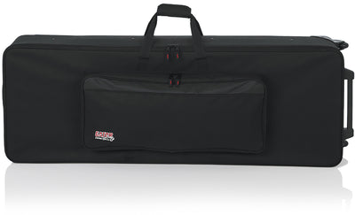 Gator EPS Foam Lightweight Case with Wheels for 76-Note Keyboards GK-76