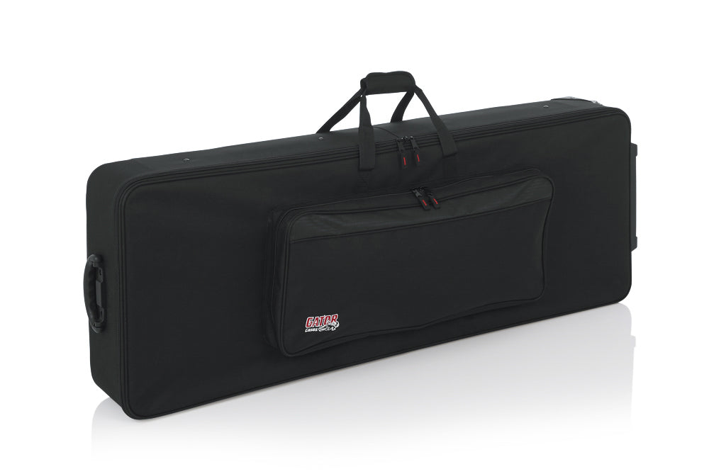 Gator EPS Foam Lightweight Case with Wheels for 76-Note Keyboards GK-76 w/ Sustain Pedal
