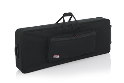 Gator EPS Foam Lightweight Case with Wheels for 76-Note Keyboards GK-76 w/ Sustain Pedal