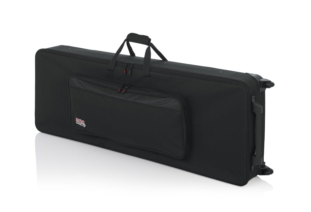 Gator EPS Foam Lightweight Case with Wheels for 76-Note Keyboards GK-76 w/ Sustain Pedal