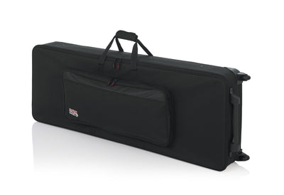 Gator EPS Foam Lightweight Case with Wheels for 76-Note Keyboards GK-76 w/ Sustain Pedal