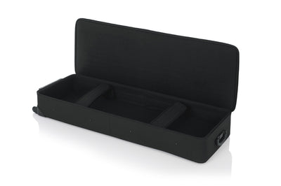 Gator EPS Foam Lightweight Case with Wheels for 76-Note Keyboards GK-76 w/ Sustain Pedal