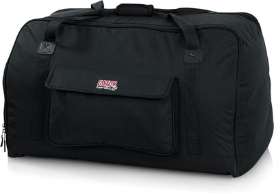 Gator Heavy-Duty Speaker Tote Bag for Compact 15-Inch Speaker Cabinets
