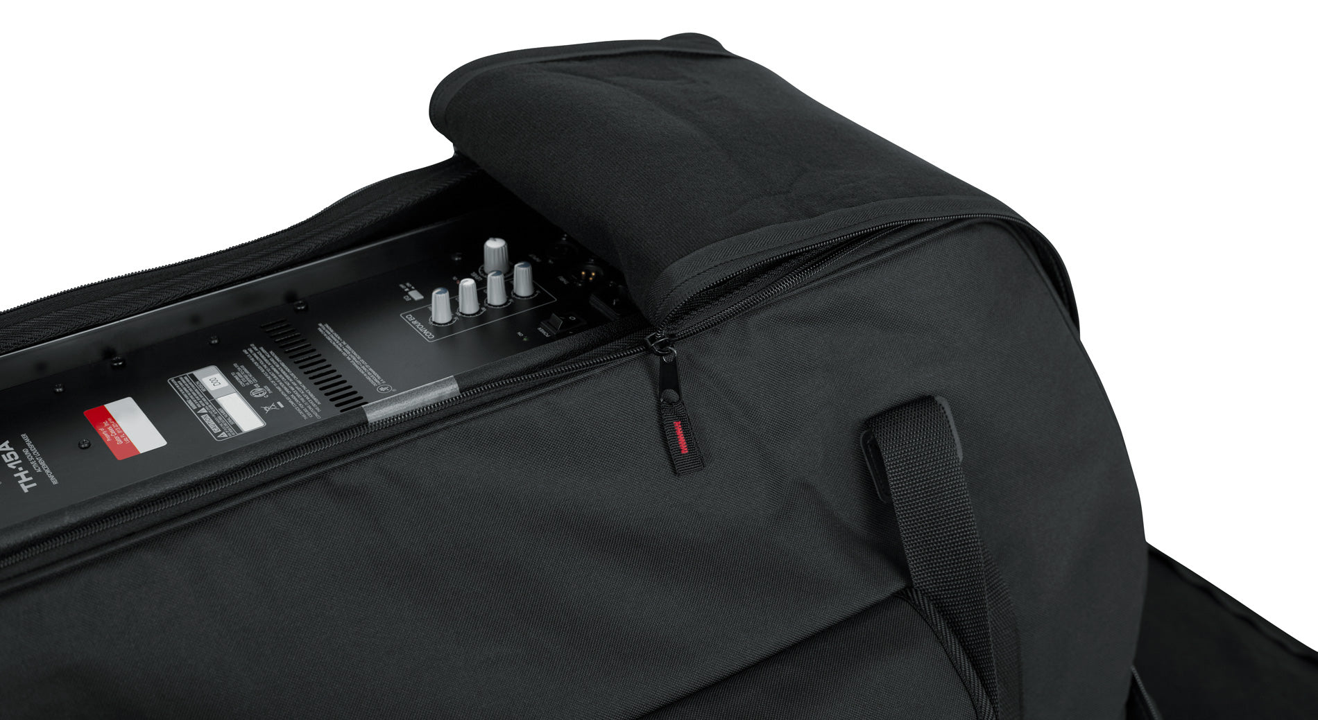 Gator Heavy-Duty Speaker Tote Bag for Compact 15-Inch Speaker Cabinets w/ Instrument Cable