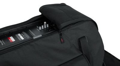 Gator Heavy-Duty Speaker Tote Bag for Compact 15-Inch Speaker Cabinets w/ Instrument Cable