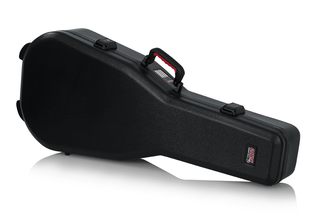 Gator GTSA-GTRDREAD ATA Molded Polyethylene Case for Dreadought Acoustic Guitars w/ Strap