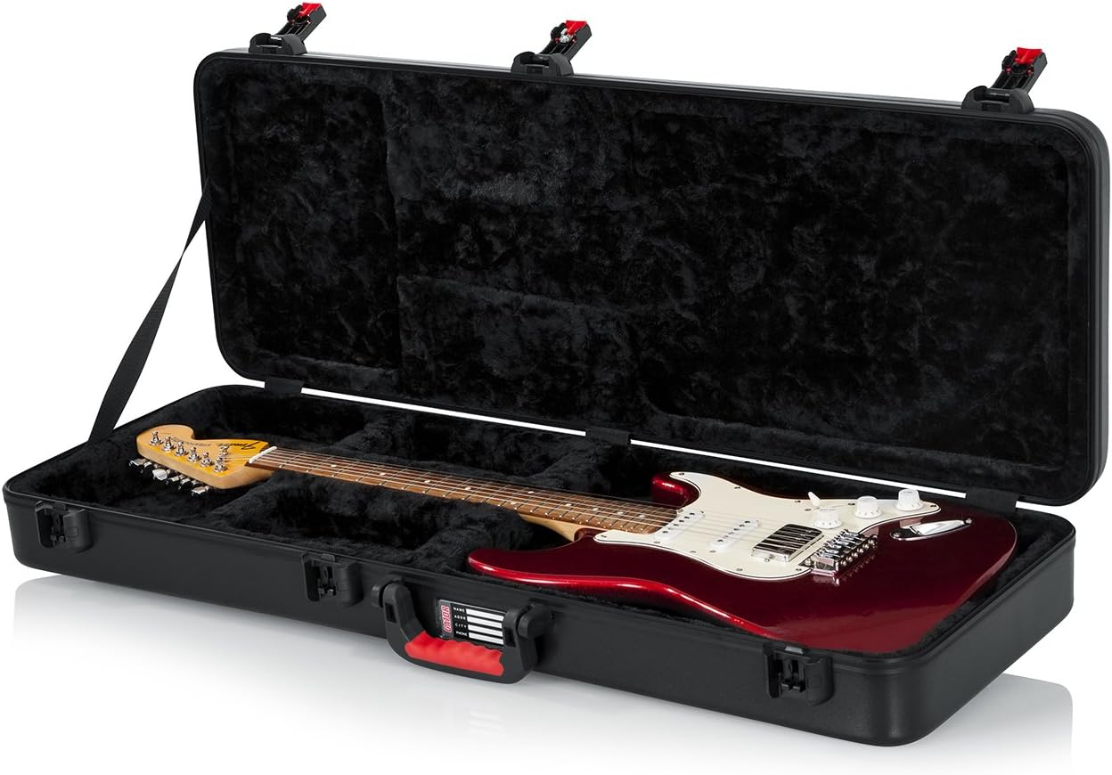 Gator Cases Molded Flight Case for Strat/Tele Style Electric Guitars GTSA-GTRELEC