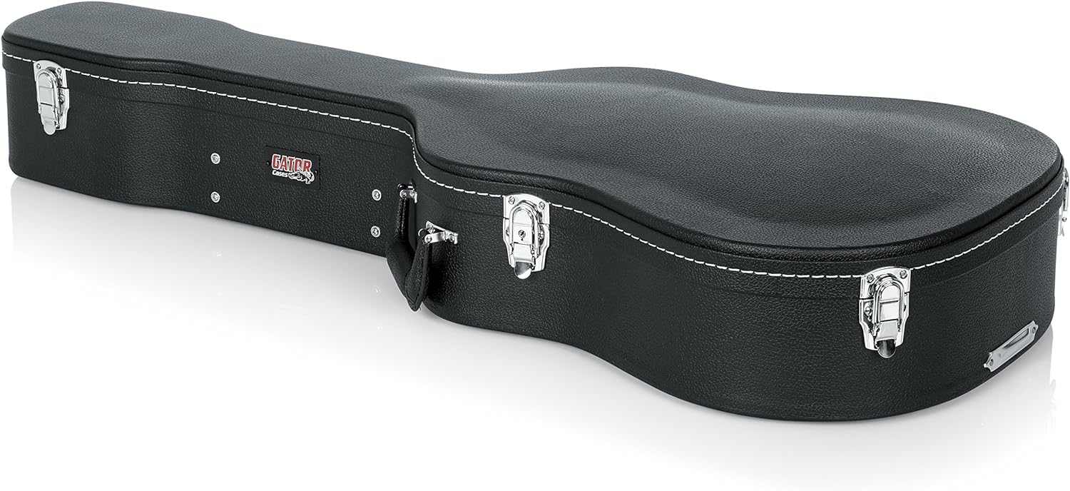 Gator GW-DREAD Deluxe Wood Case for Dreadnought Acoustic Guitars