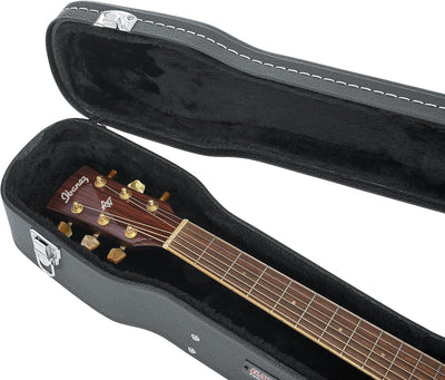 Gator GW-DREAD Deluxe Wood Case for Dreadnought Acoustic Guitars