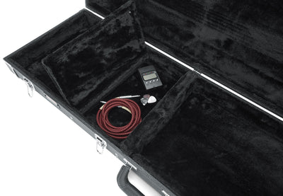 Gator GW-ELECTRIC Deluxe Wood Case for Electric Guitars w/ Strap