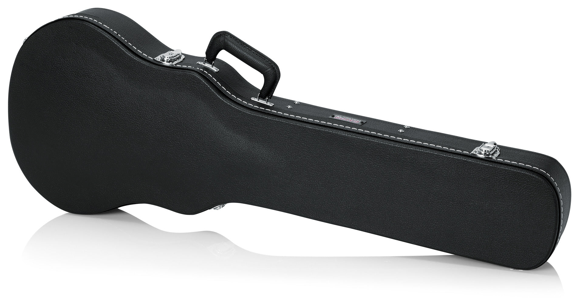 Gator GW-LPS Deluxe Wood Case for Single-Cutaway Electric Guitars w/ Strap