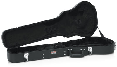 Gator GW-LPS Deluxe Wood Case for Single-Cutaway Electric Guitars w/ Strap