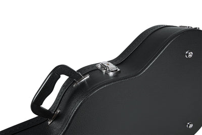 Gator GWE-LPS Wood Case for Gibson Les Paul - Black w/ Strap