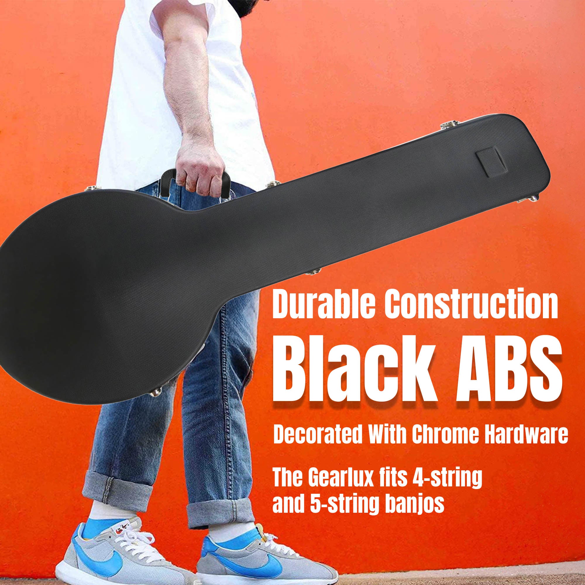 Gearlux Banjo ABS Case - Black