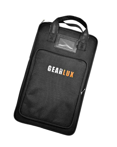 Gearlux 12-Pair Drumstick Bag with 10mm Padding