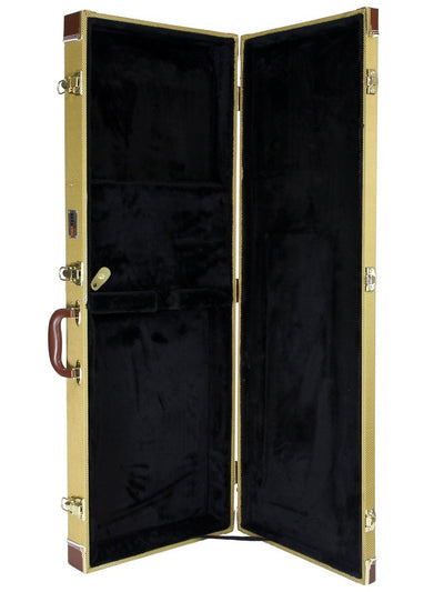 Gearlux Rectangular Electric Guitar Hard Case - Tweed