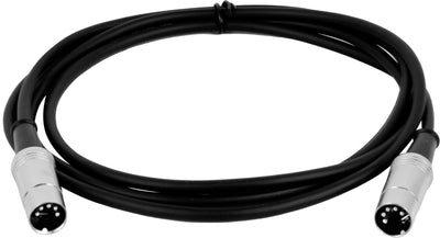 Gearlux 6-Foot 5-Pin MIDI Cable - 3 Pack